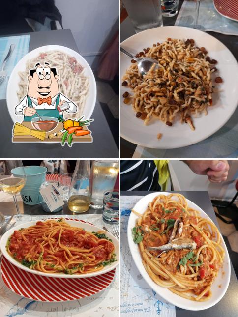 Spaghetti alla bolognese al L'Anciua Pesce Povero