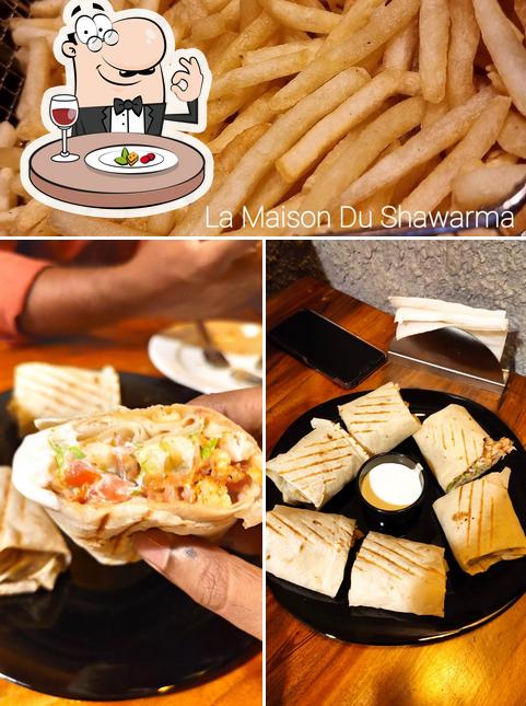 Food at La Maison Du Shawarma thrissur
