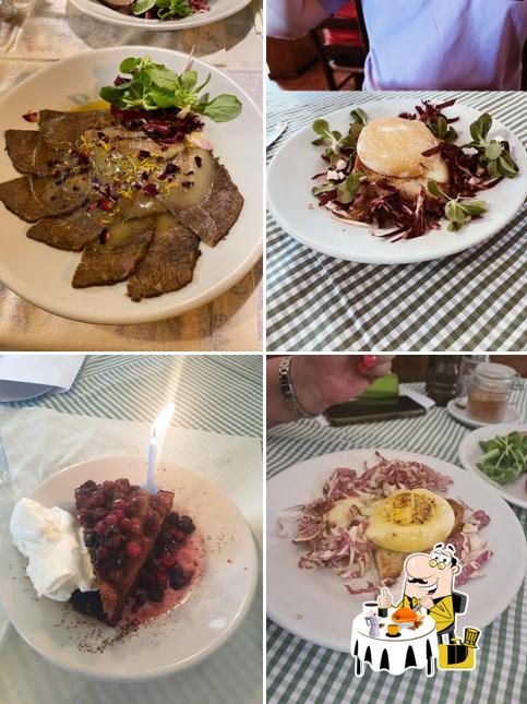 Cibo al Ristorante La Tana Dell'Orso