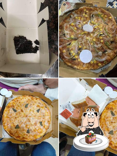 Chocolate cake at POMP - Pizza On My Plate