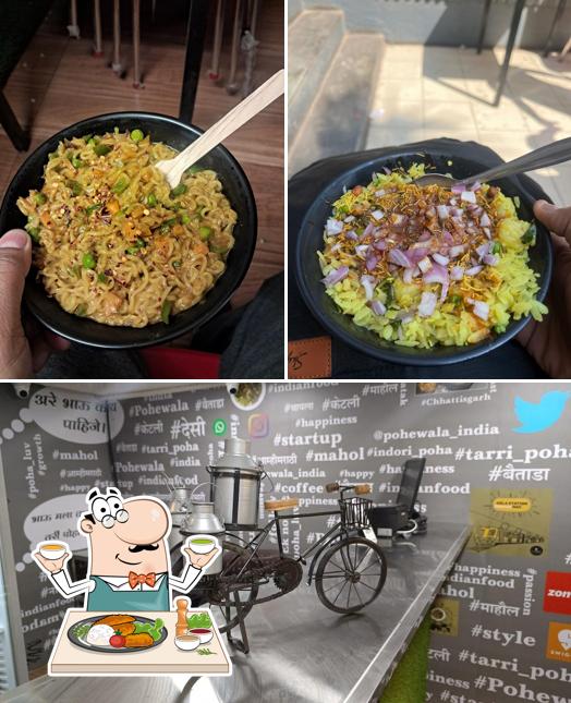The image of food and exterior at Pohewala kharadi