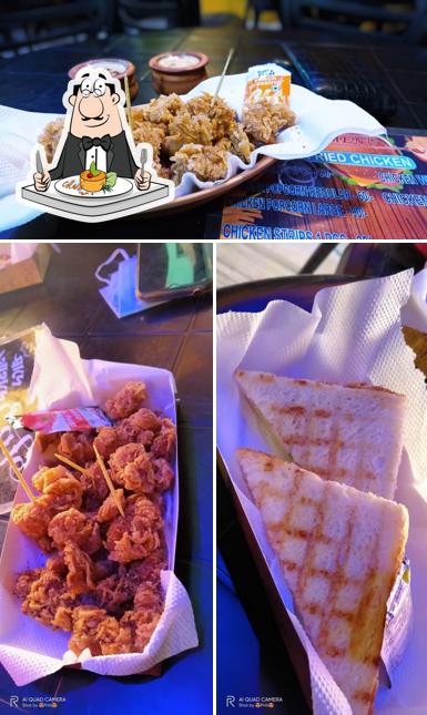 Food at Swade Allhade Cafe