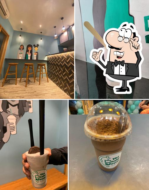 The interior of The Shake Social