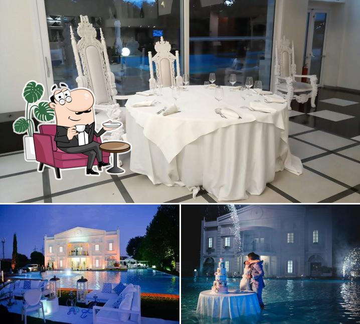 Gli interni di Villa ReNoir Ristorante
