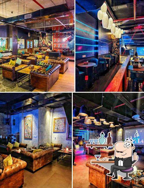 The interior of Yak Brewing Co