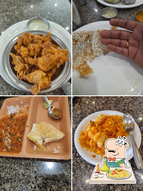 Food at Sri Krishna Vilasa