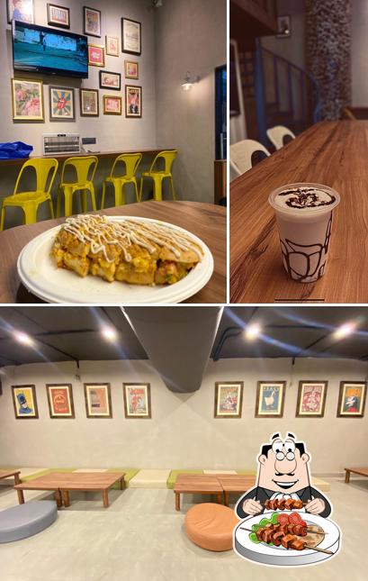 Food at The Retromate Cafe