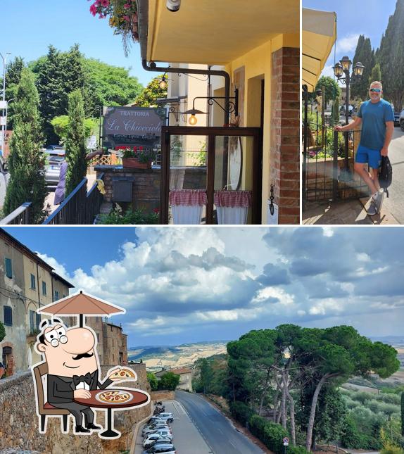 Guarda gli esterni di Trattoria La Chiocciola