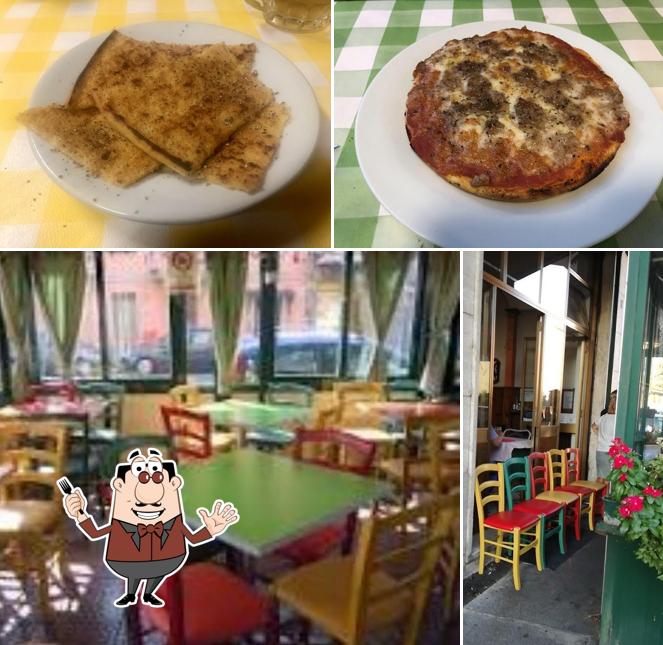 Guarda la immagine che mostra la cibo e interni di Cavour