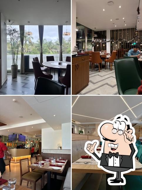 The interior of Copperleaf Panaji