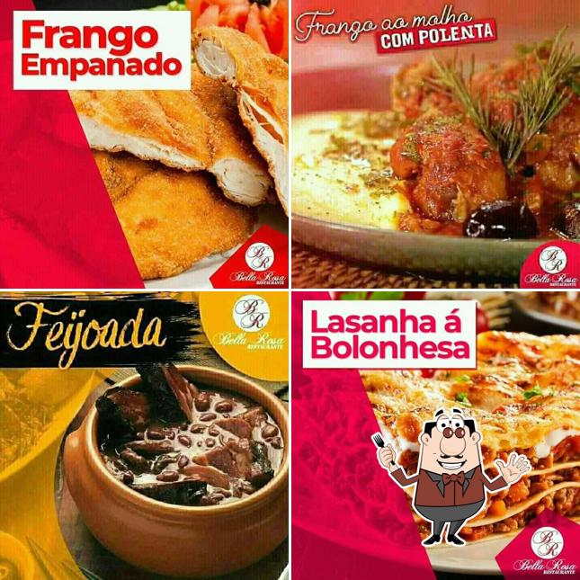 Comida em Bella Rosa Restaurante