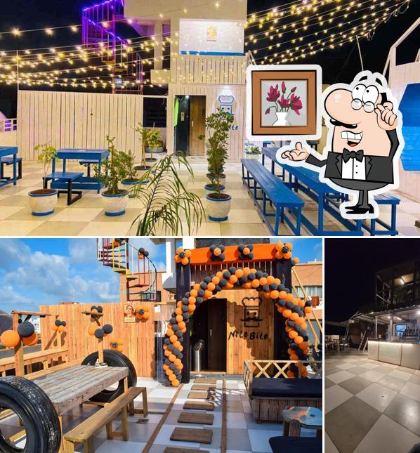 NITE BITE ROOF-TOP CAFE is distinguished by interior and play area