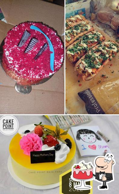 Red velvet cake at Cake Point