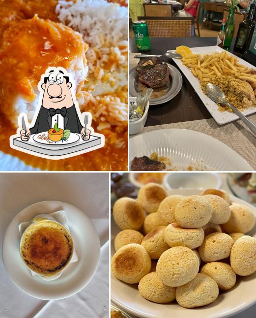 Creme brulée em Empório Piquiras - Flamboyant
