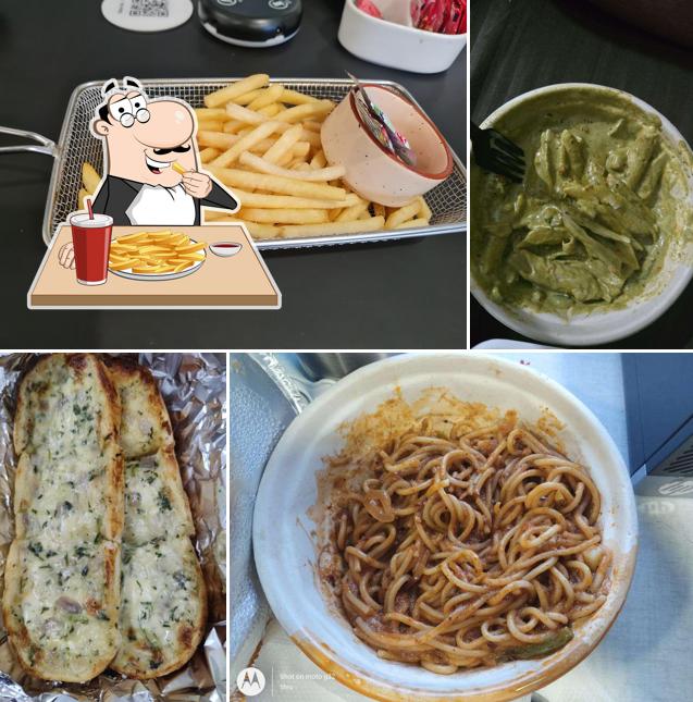 French fries at Koa Café