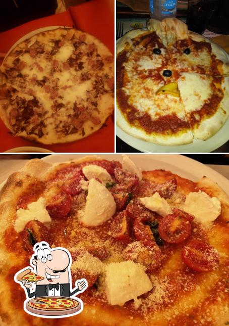 Scegli tra le molte varianti di pizza