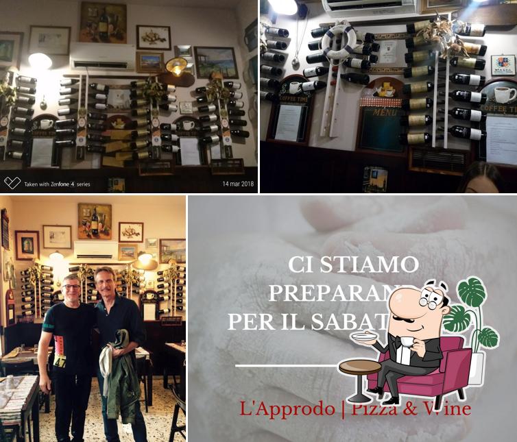 Gli interni di Pizzeria L'Approdo - Pizza & Wine
