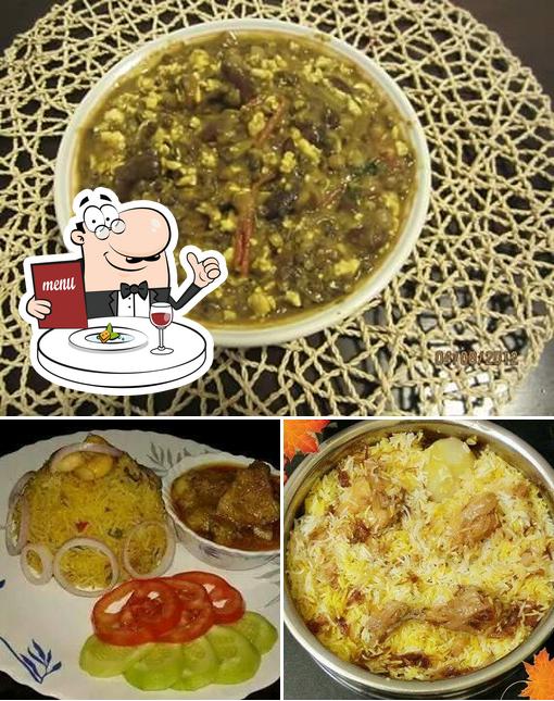 Food at Acharya Restaurant