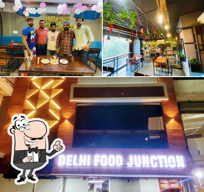 The interior of Delhi Food Junction