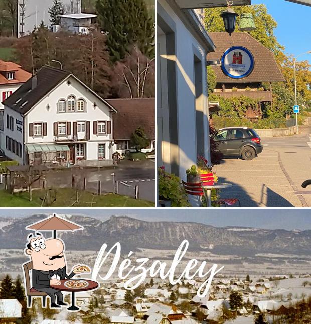 Gli esterni di Restaurant Dézaley