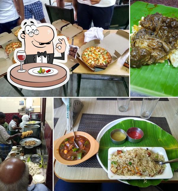 Food at Famous Night Club