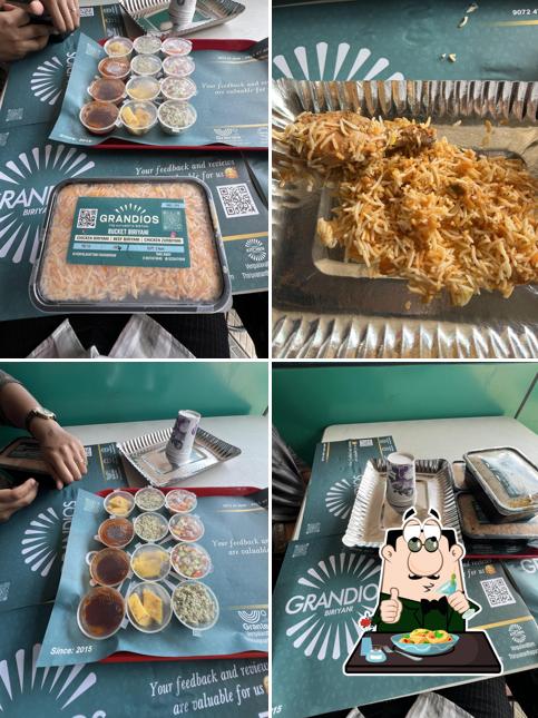Food at Grandios Biriyani