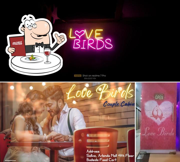 Food at LOVE BIRDS Couple Cabin