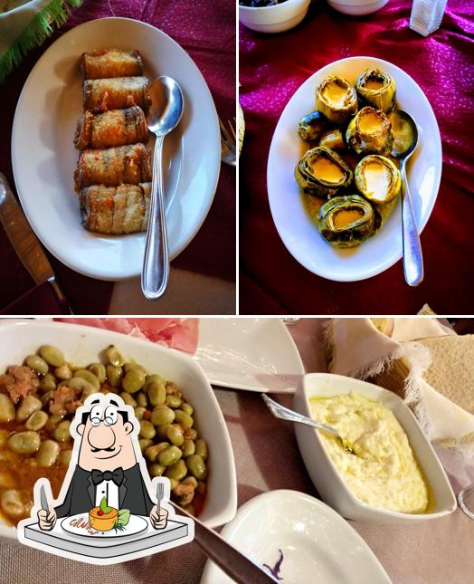 Platti al Locanda Rudalza cucina tipica sarda