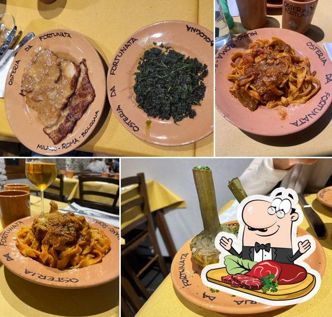 Prova i un pasto a base di carne a Osteria da Fortunata - Moscova Milano