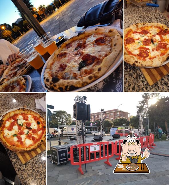 A Pizza Le Betulle, puoi ordinare una bella pizza