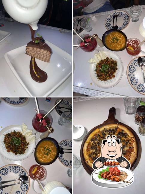 Food at Roofberries Rooftop
