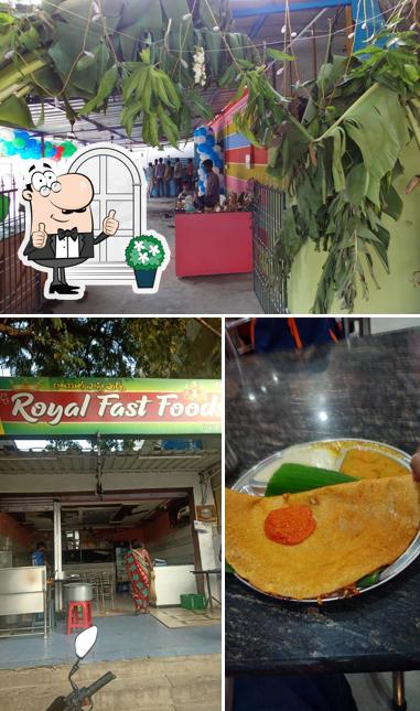 The photo of Royal foods’s exterior and food