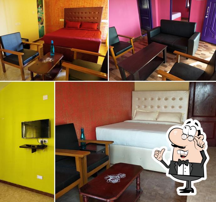 Check out how THE BOWERS CHALET looks inside
