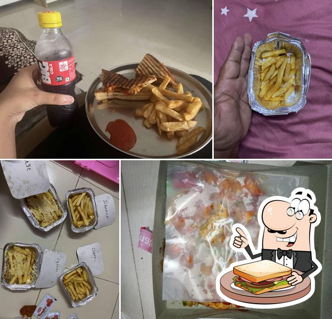 Grilled cheese sandwich at The Mak FastFood And Chinese