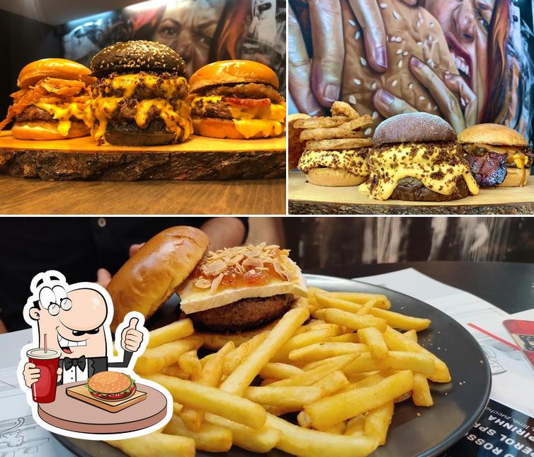 Ordina un hamburger a Bad Club - Burger