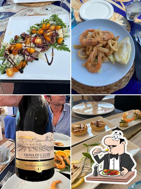 Platti al Ristorante Deus Neptunus Ischia