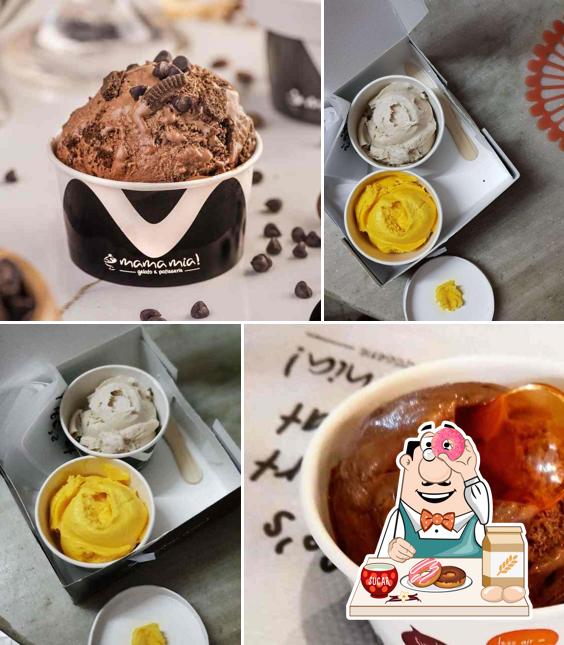 Don’t forget to order a dessert at Mama Mia!