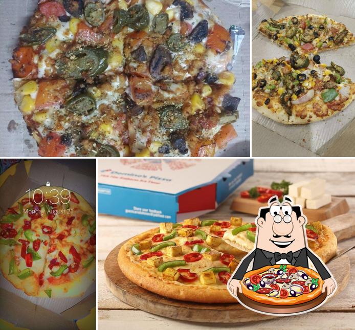 At Domino's Pizza Yadav Market, Kanpur, you can get pizza