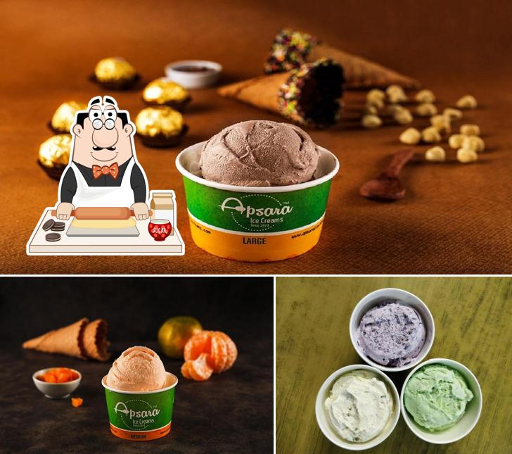 Apsara Ice Creams serves a range of sweet dishes