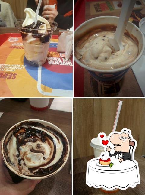 Burger King Arezzo serve un'ampia gamma di dolci