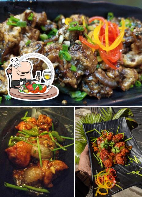 Get seafood at The Junkyard