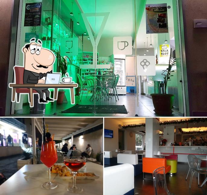 Gli interni di D' Bar