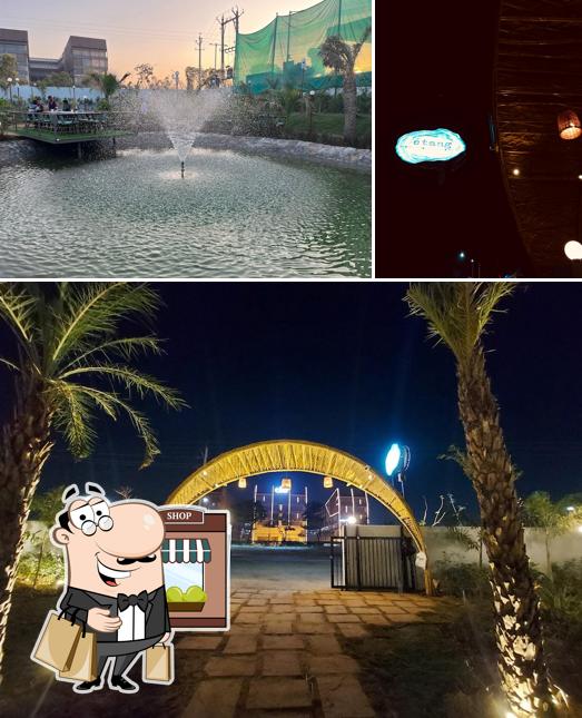 Check out how Etang Restaurant looks outside