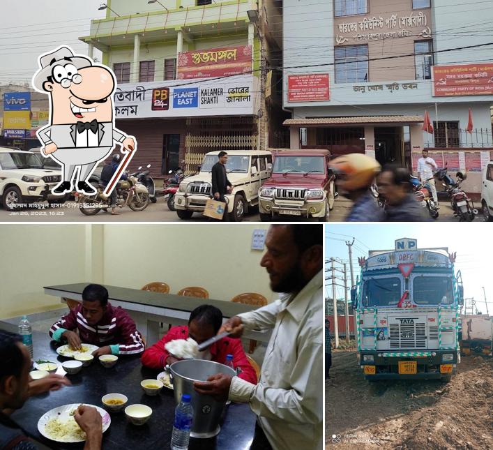 Check out how Hajj Bhawan Muslim Halal Restaurant looks outside