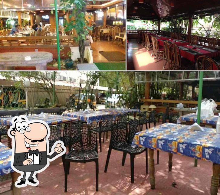 The interior of Cochin Fort Restaurant