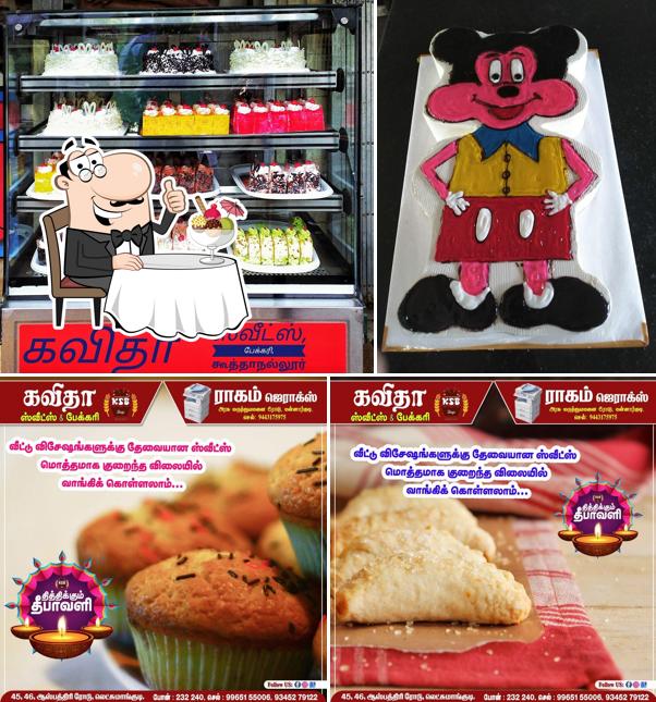 Enjoy one of the sweet dishes