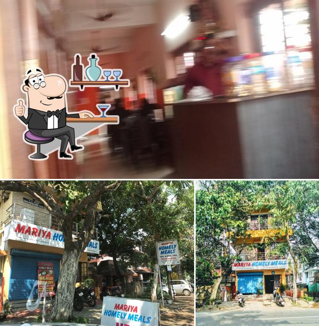 The interior of Mariya Homely Meals