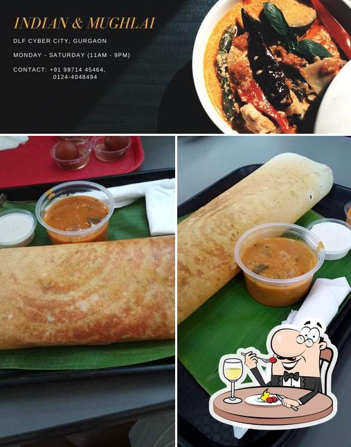 Food at Nirvana Restaurant