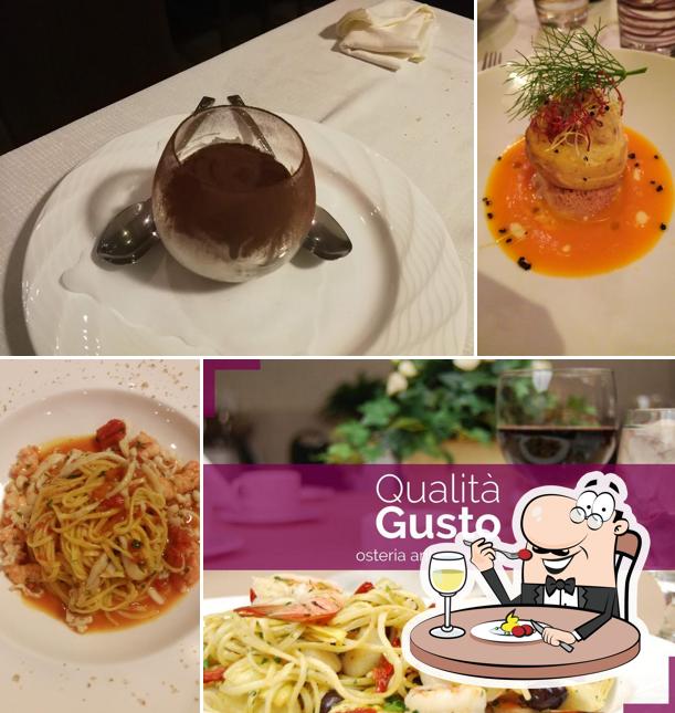 Platti al Osteria Antica Piazzetta