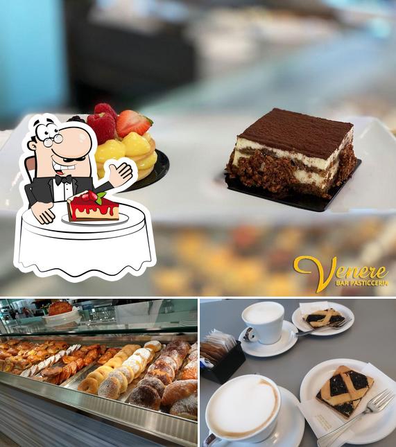 Pasticceria Venere propone un'ampia varietà di dessert